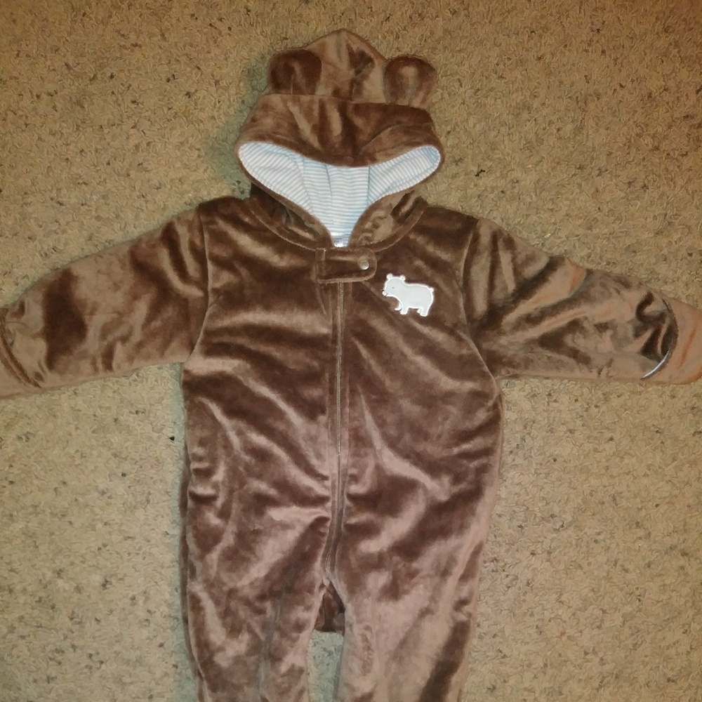 Thick winter suit